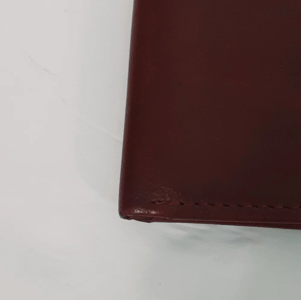 Levi's brown leather men's wallet